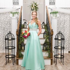 Temptations Beautiful and Elegant Floor Length Gown.